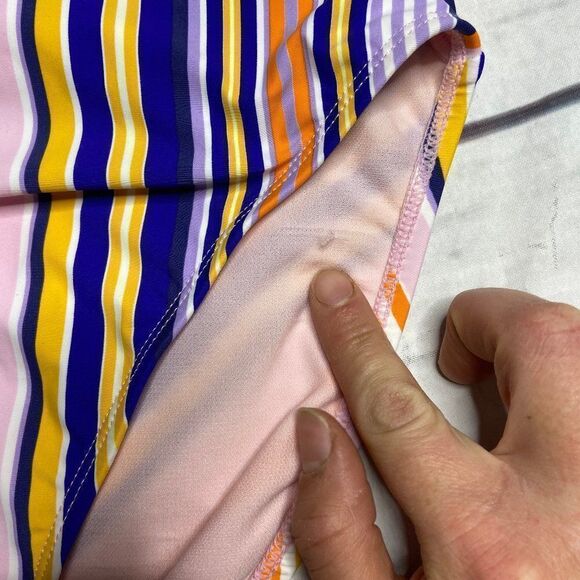 The Bikini Lab striped one piece medium - Picture 3 of 4